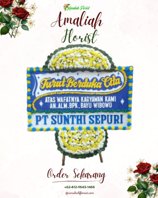 Papan Bunga Duka di Kamanisan